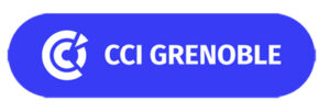 logo CCI grenoble , kheoos partner