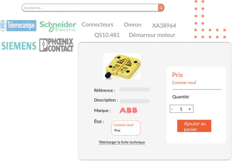 Mockup chercher une pièce